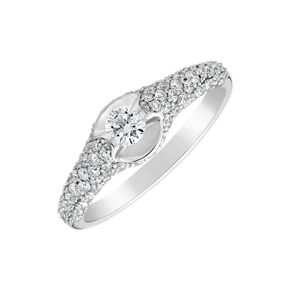 Prsten s diamanty Evia