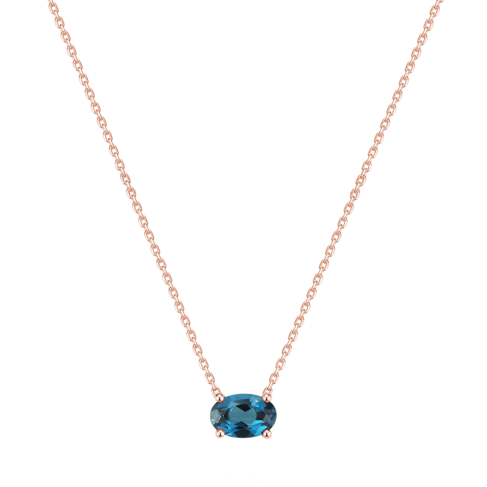 Náhrdelník s topazem Divine Eye