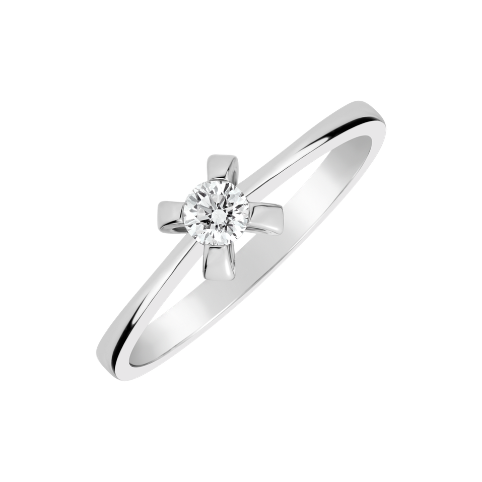 Prsten s diamantem Stellar