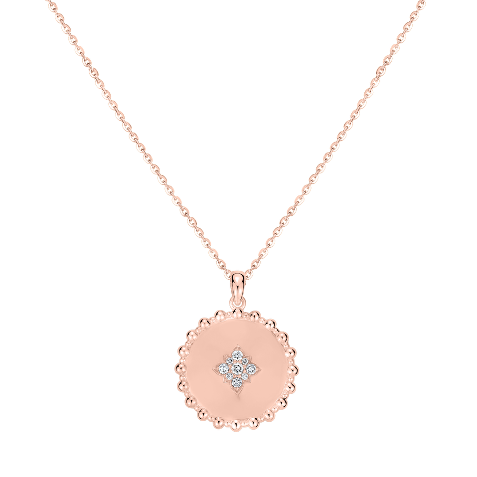 Náhrdelník s diamanty Piece of Sun