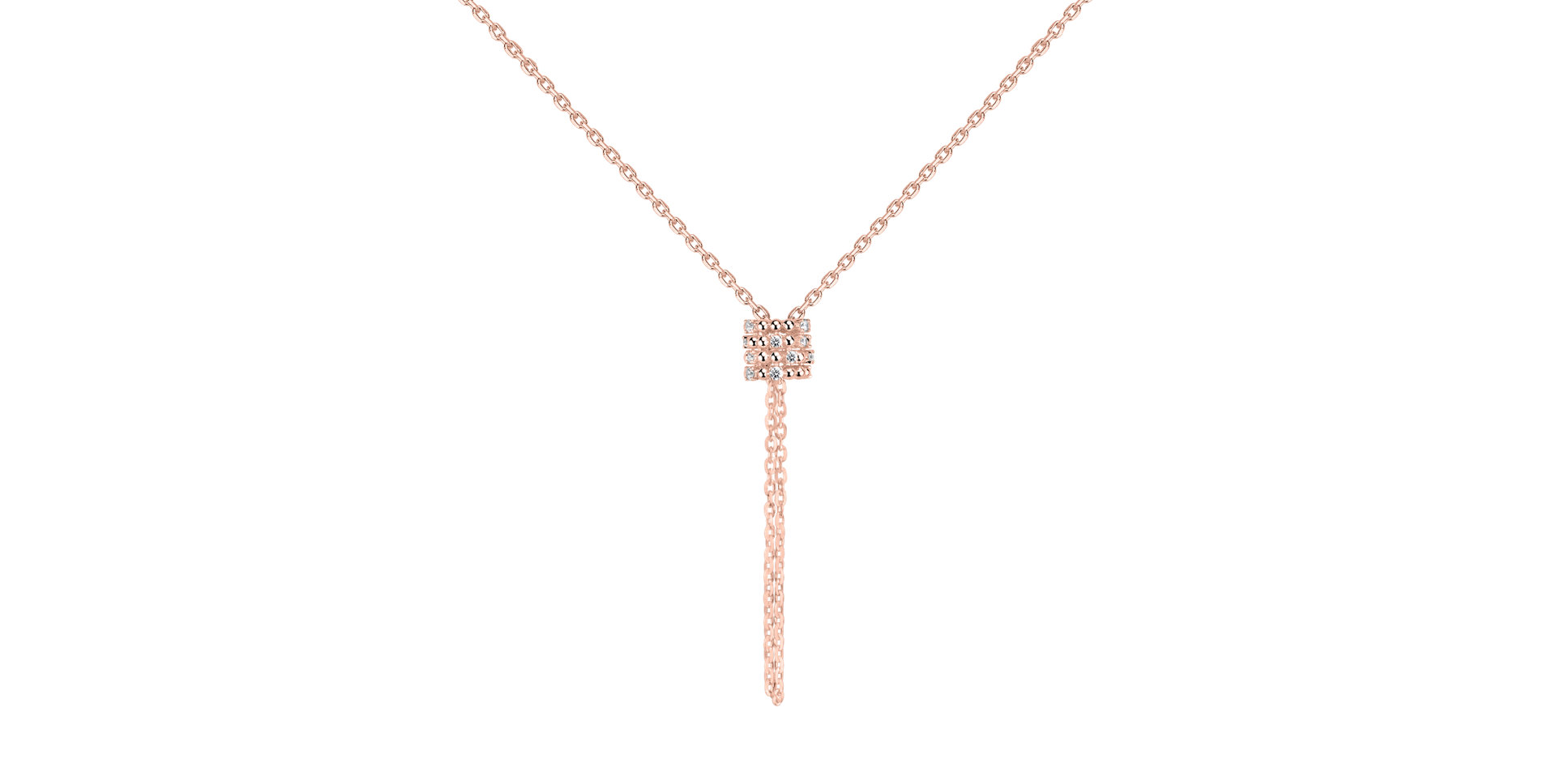 Náhrdelník s diamanty Firenze