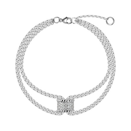 Náramek s diamanty Evia