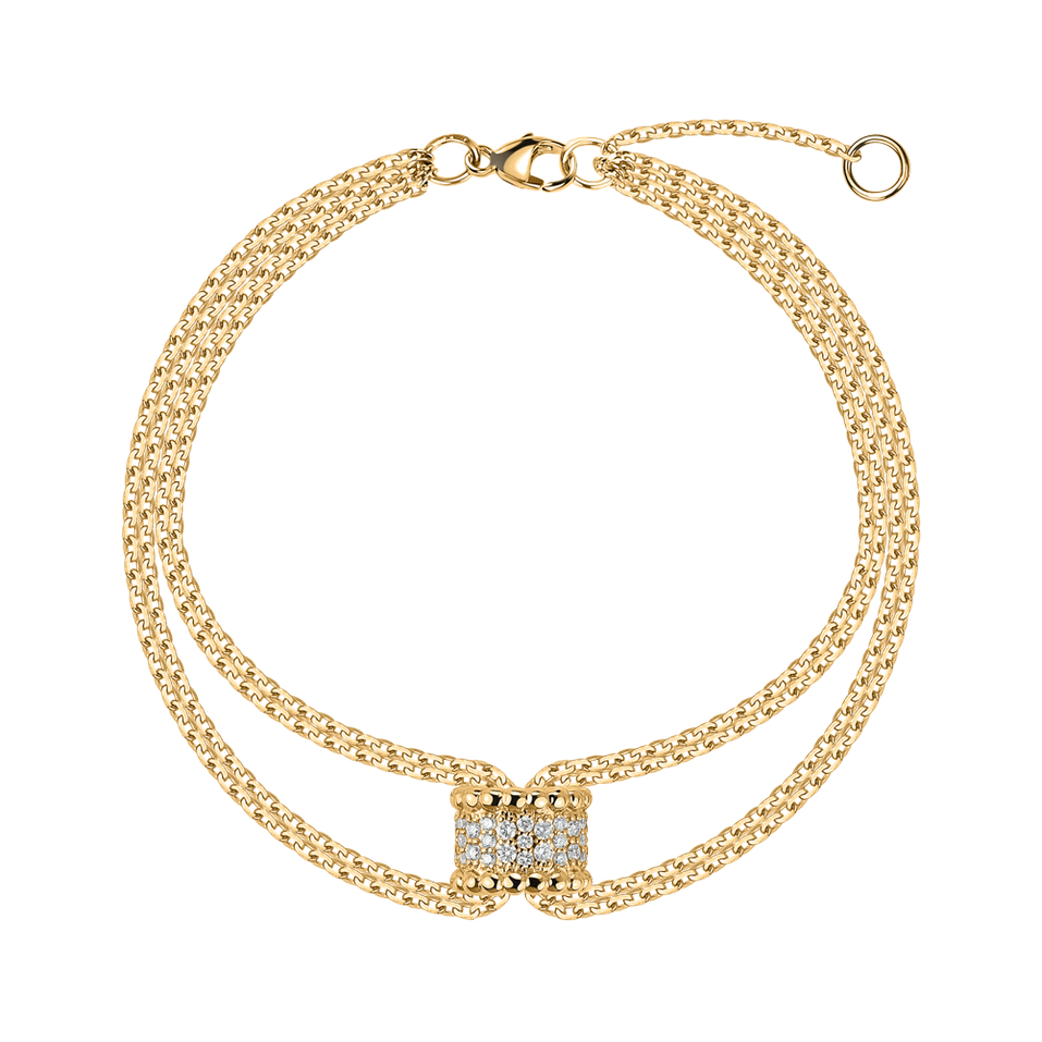 Náramek s diamanty Evia