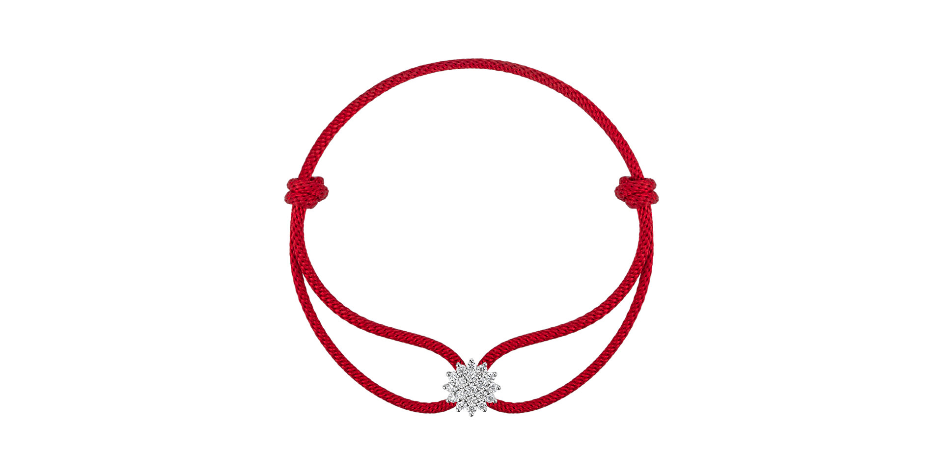 Náramek s diamanty Delicate Star