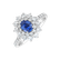 Prsten s diamanty a tanzanitem Queen of Tanzanite1
