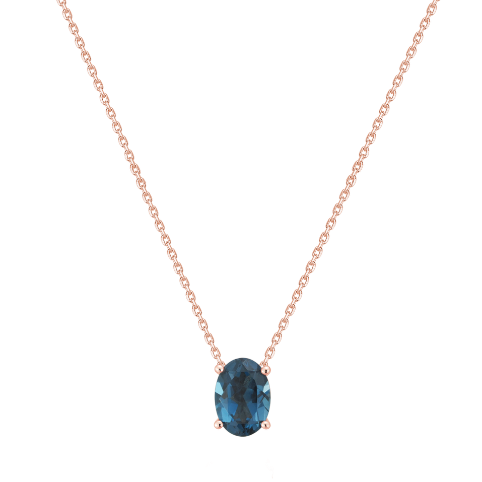 Náhrdelník s topazem Mystic Abyss