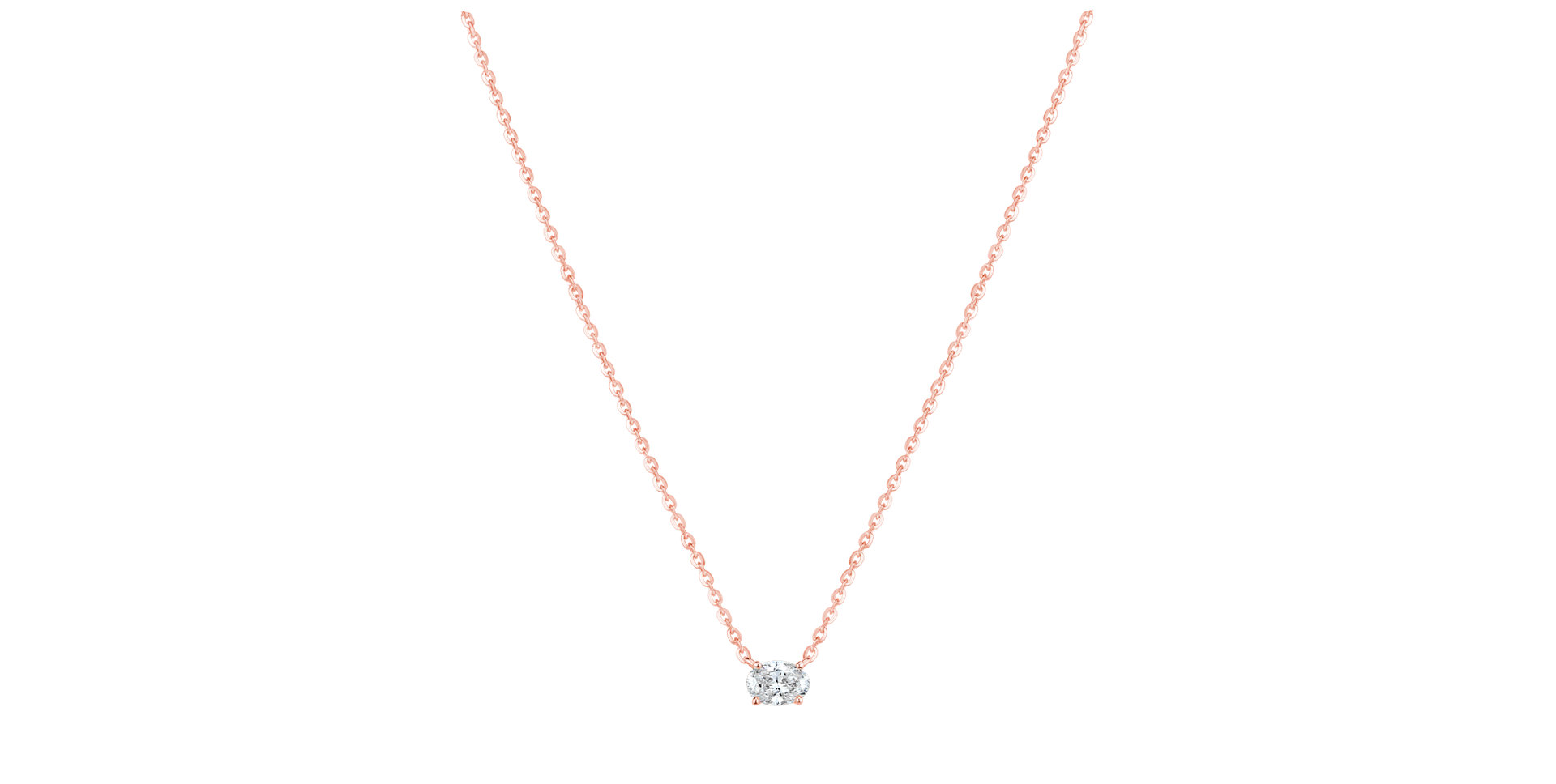 Náhrdelník s diamantem Eden