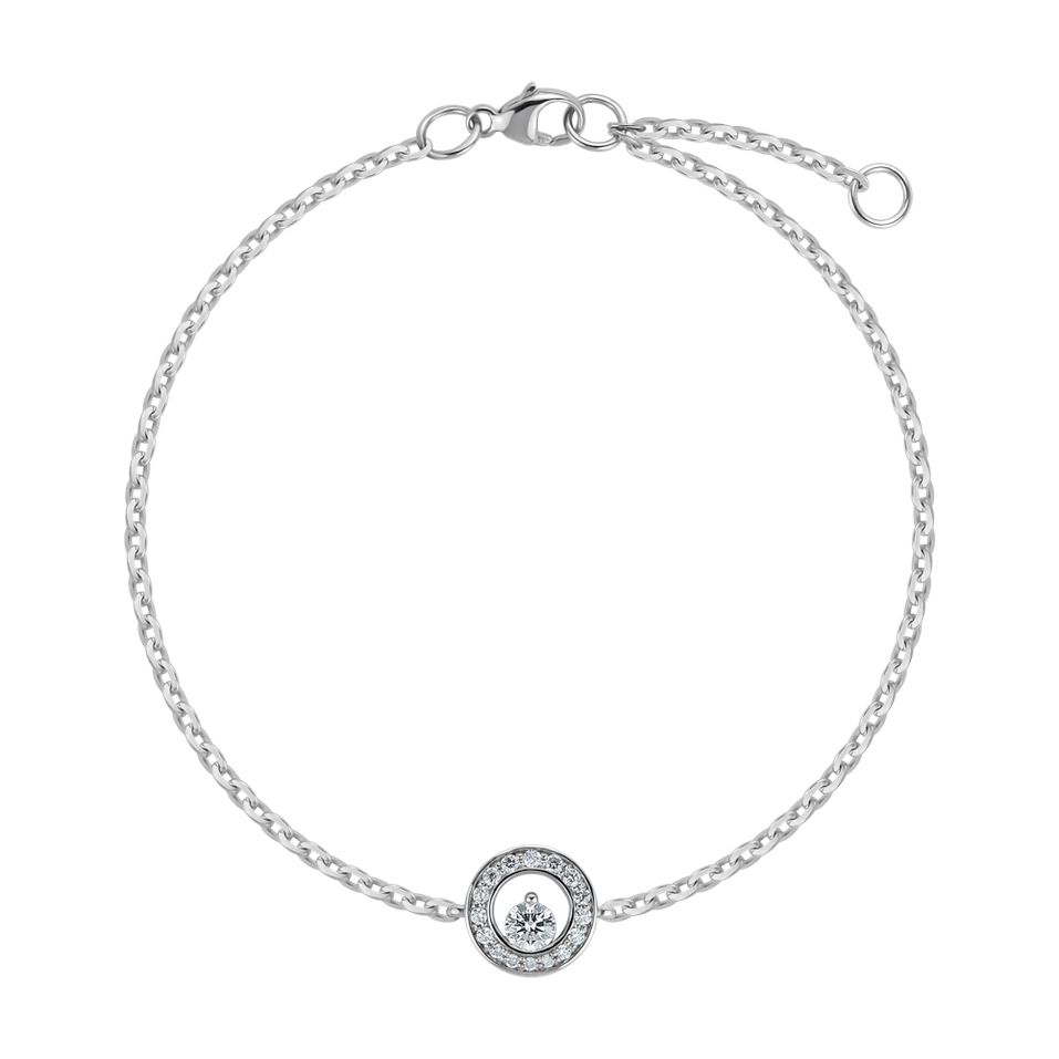 Náramek s diamanty Hidden Circle