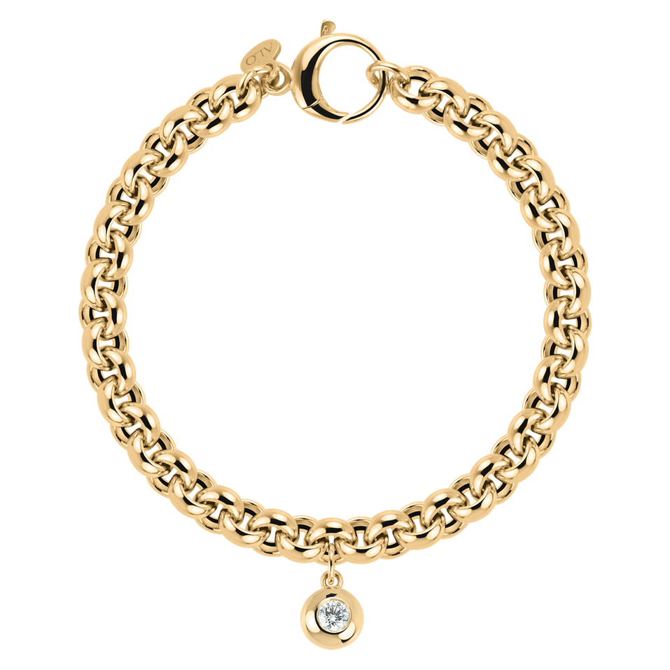 Náramek s diamantem The Bold