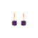 Náušnice s ametystem Araminta2