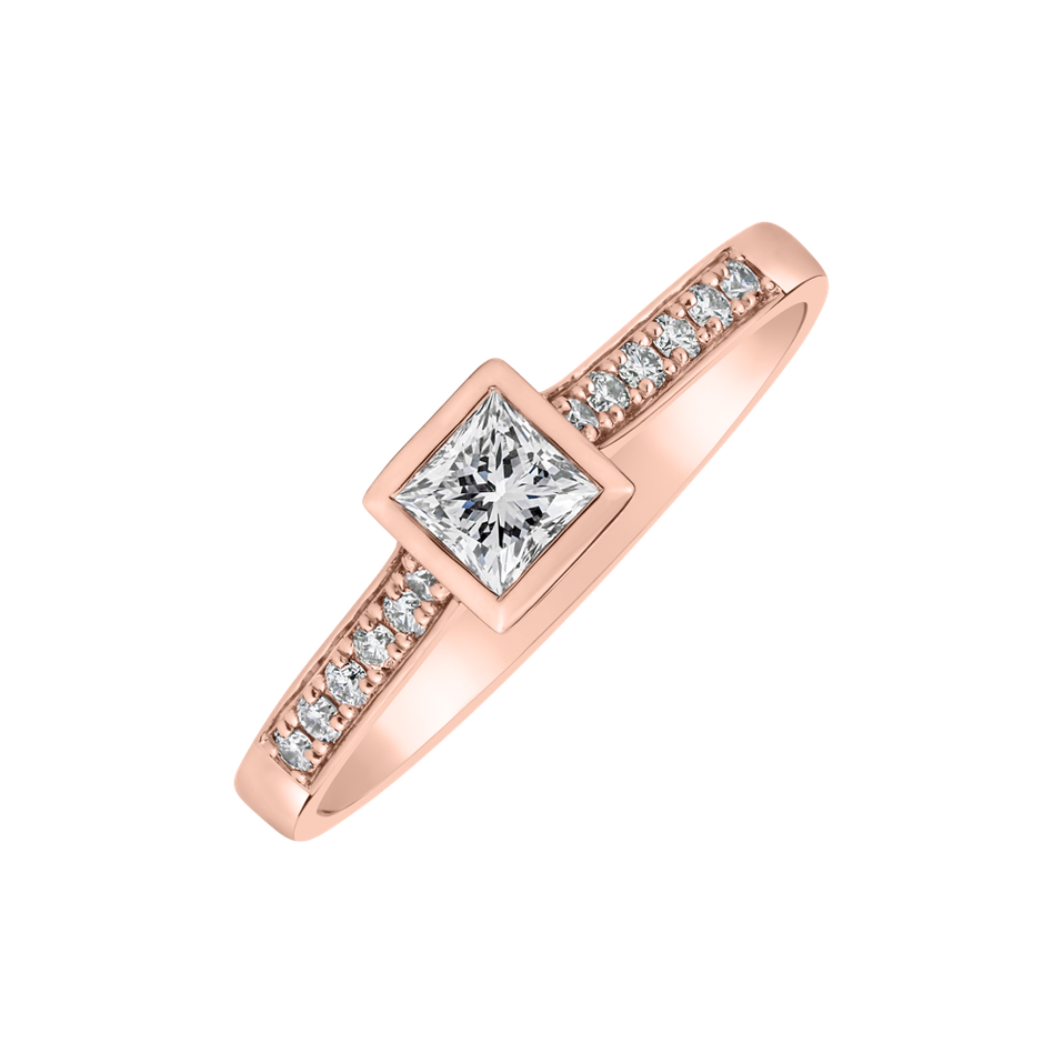 Prsten s diamanty Tessera