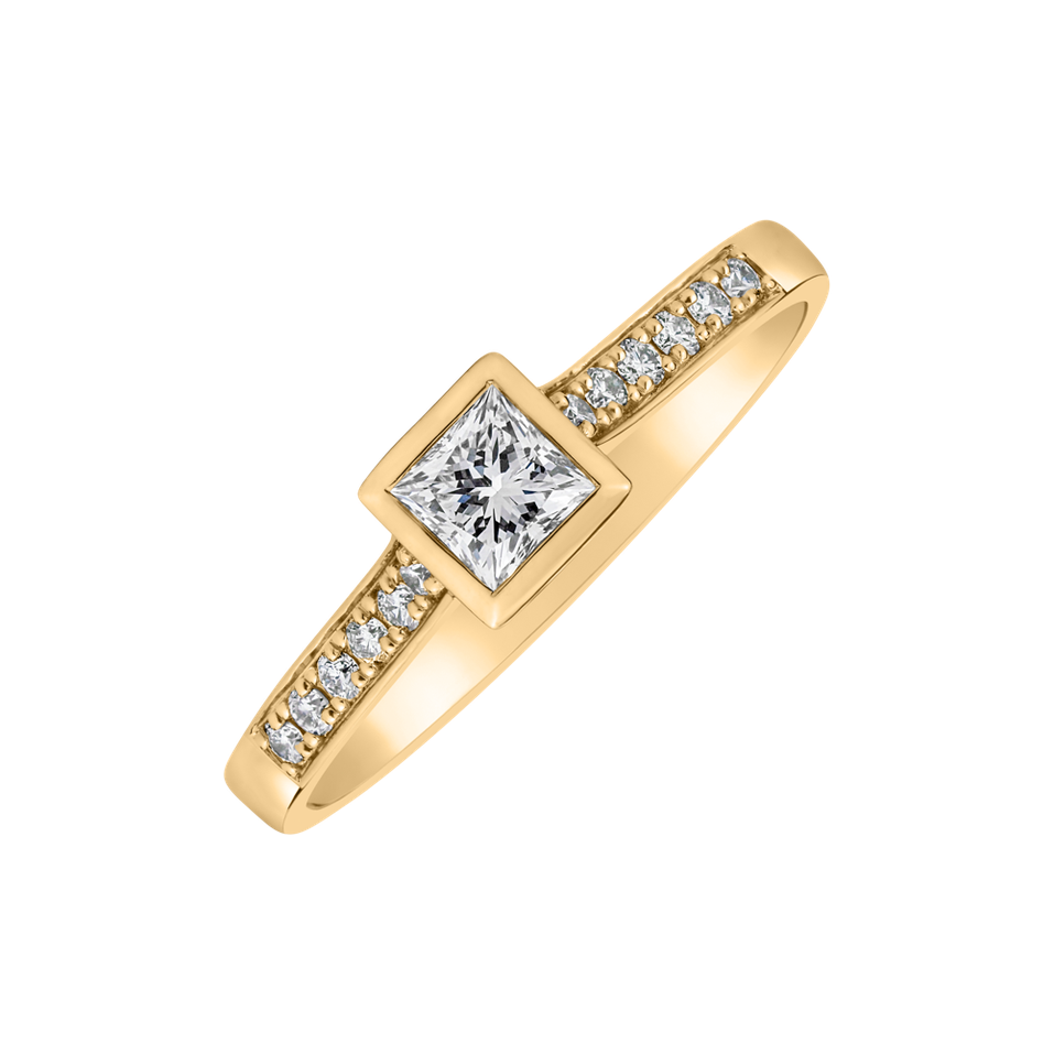 Prsten s diamanty Tessera