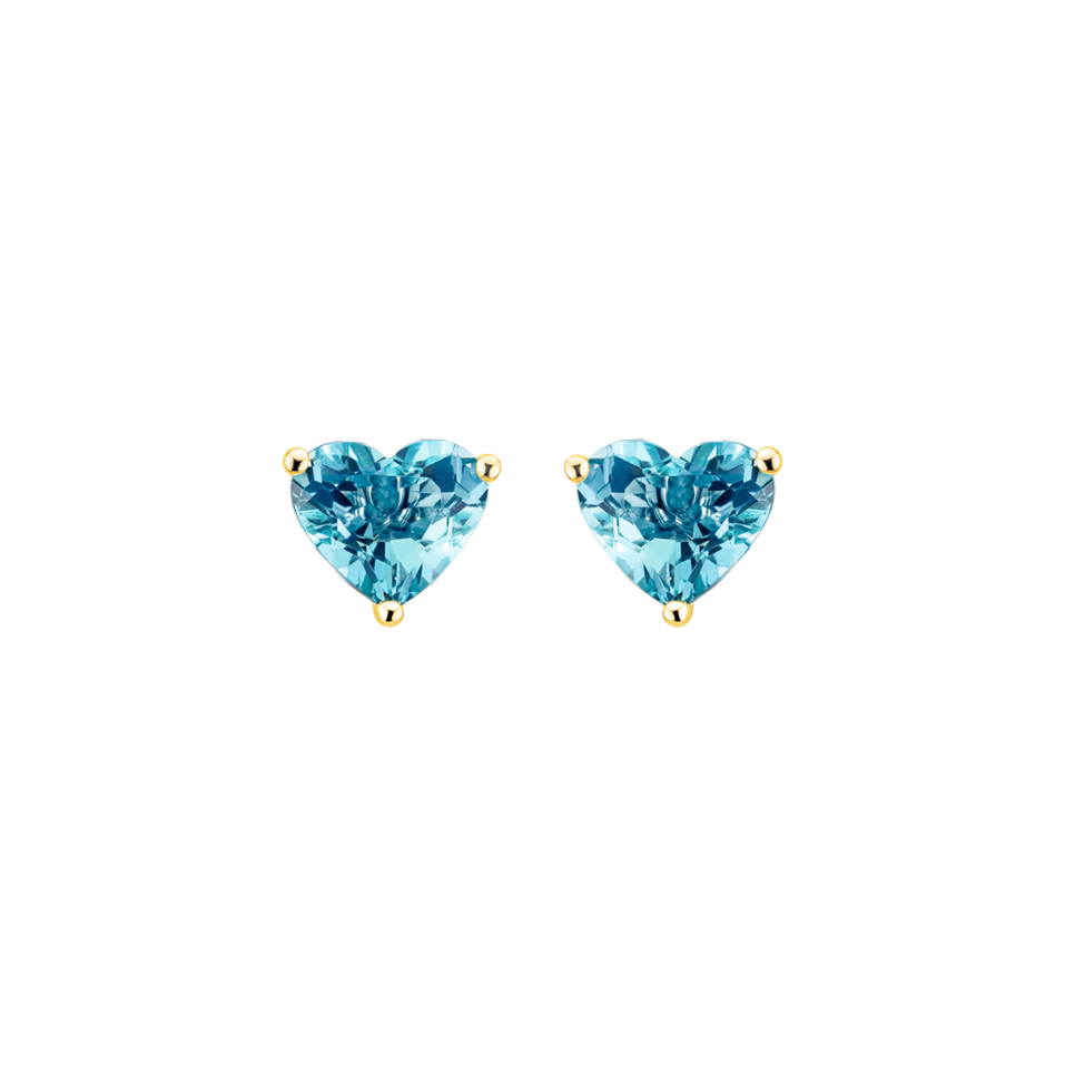 Earrings with Apatite Majesté Marine