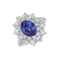 Prsten s diamanty a safírem Queen of Sapphire2
