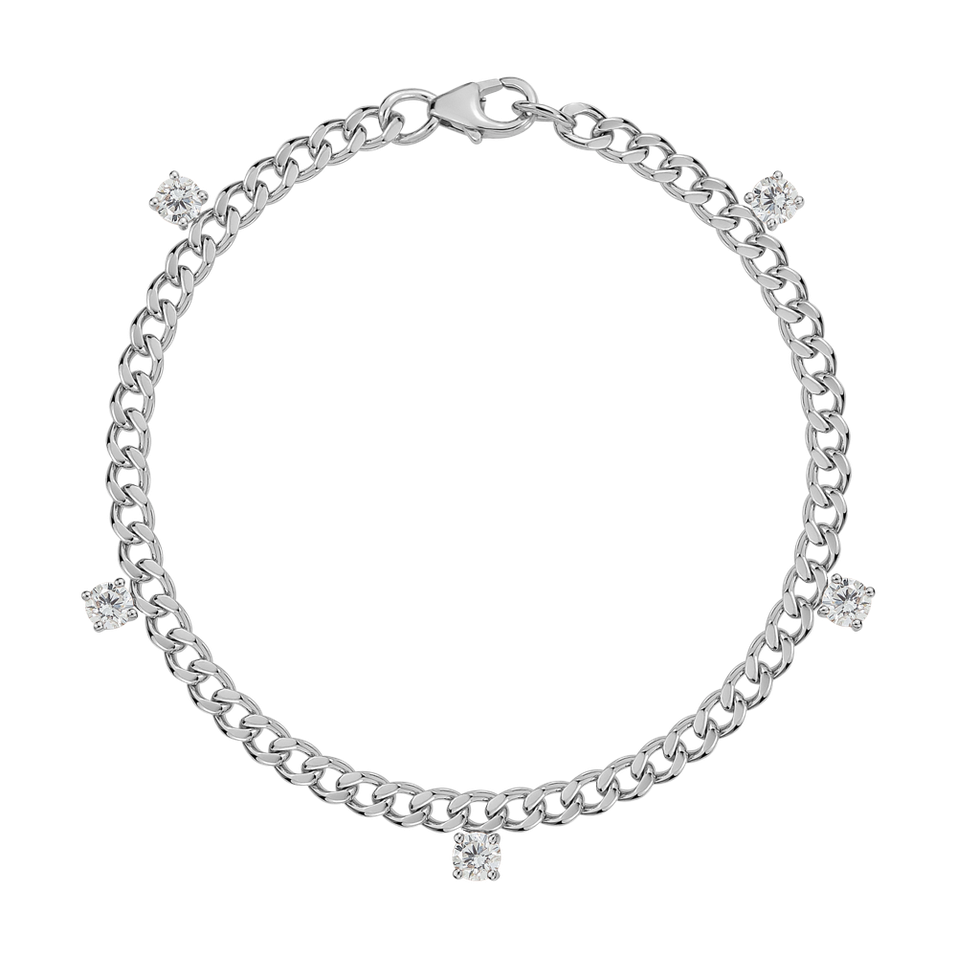 Náramek s diamanty Weight of Wealth