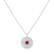 Náhrdelník s diamanty a rubínem Heart of Star2