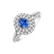 Prsten s diamanty a tanzanitem Born of Light1