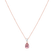 Náhrdelník s diamantem a turmalínem Nova Rosa2