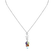 Náhrdelník s diamanty a drahokamy Ocean Lumina2