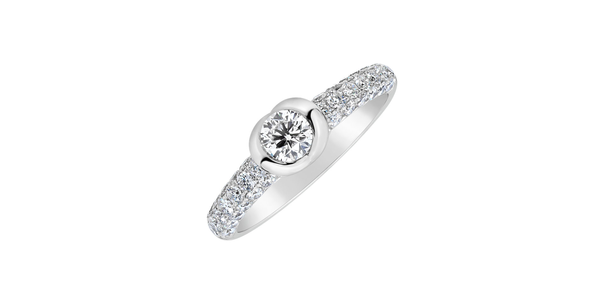 Prsten s diamanty Connection love