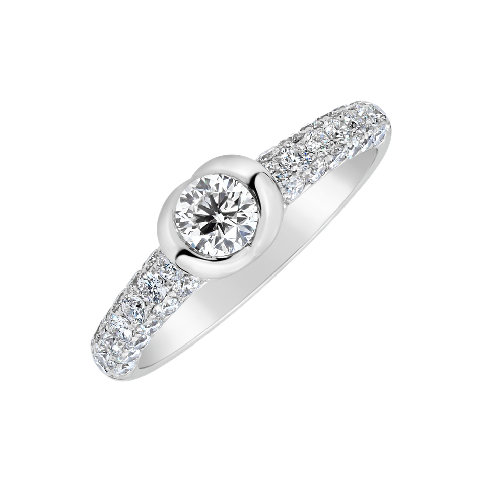 Prsten s diamanty Connection love