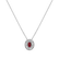 Přívěs s rubínem a diamanty Lindholm2