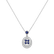 Náhrdelník s diamanty a safíry Sutton2