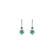 Náušnice se smaragdem Little Treasure2