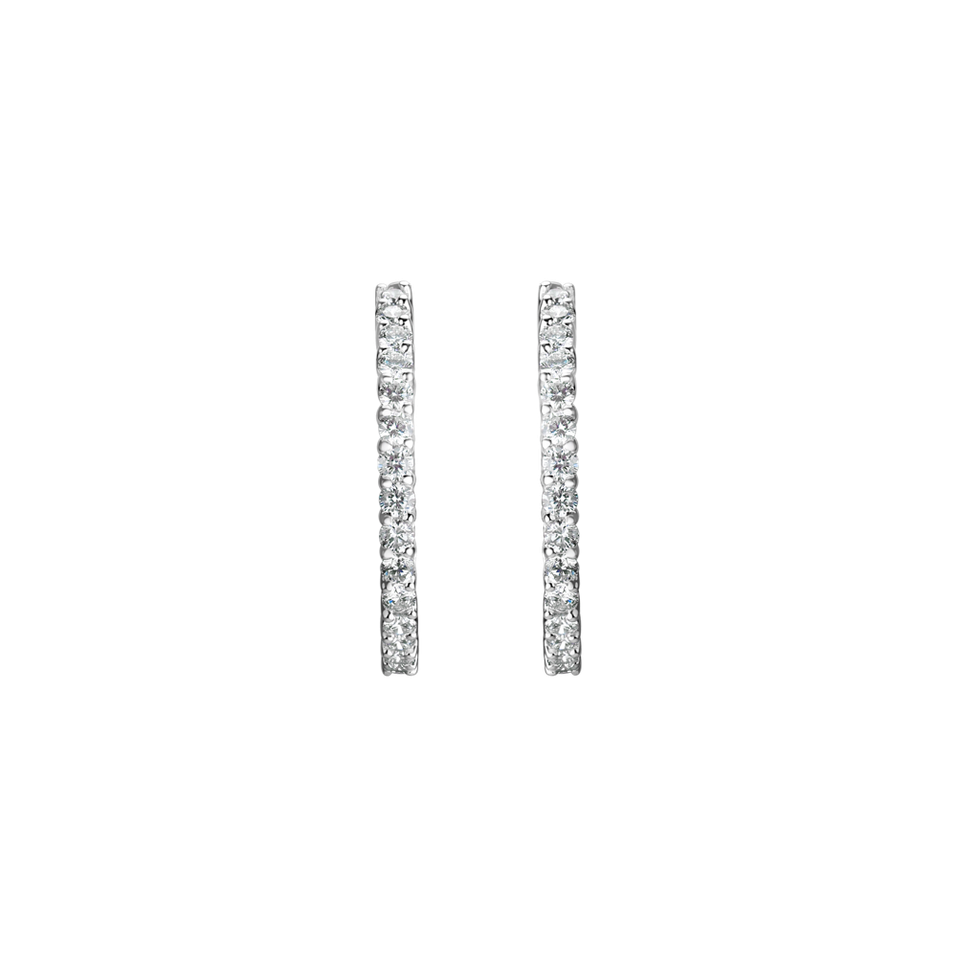 Náušnice s diamanty Adorable Moonlight