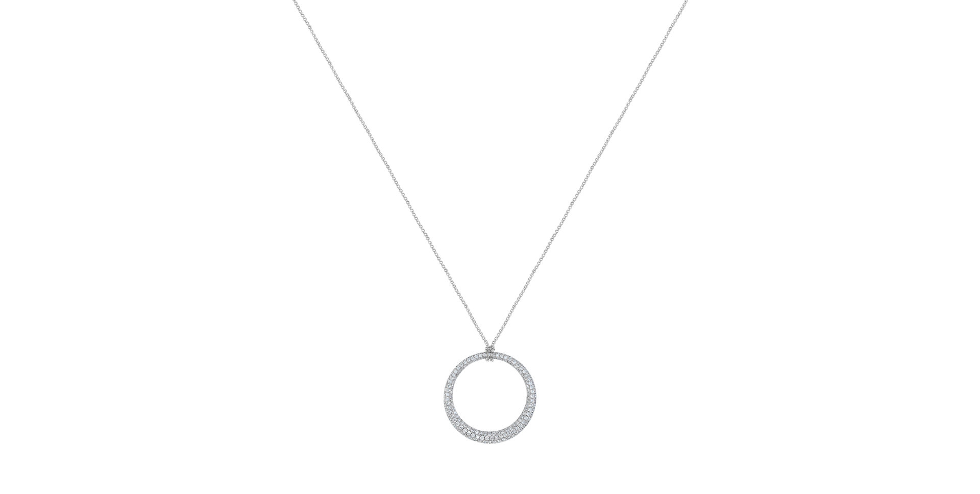 Přívěs s diamanty Circle Beauty