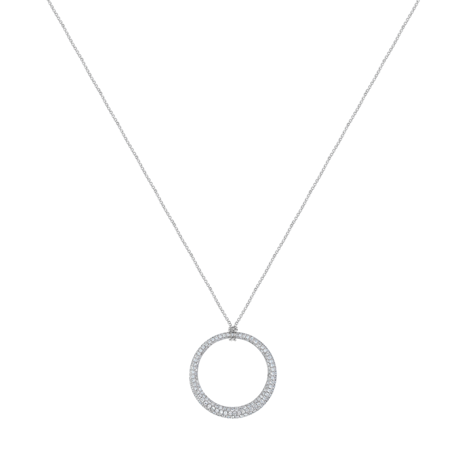 Přívěs s diamanty Circle Beauty