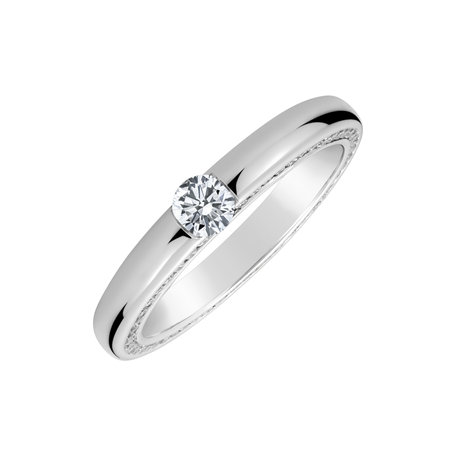 Prsten s diamanty Diamond signature