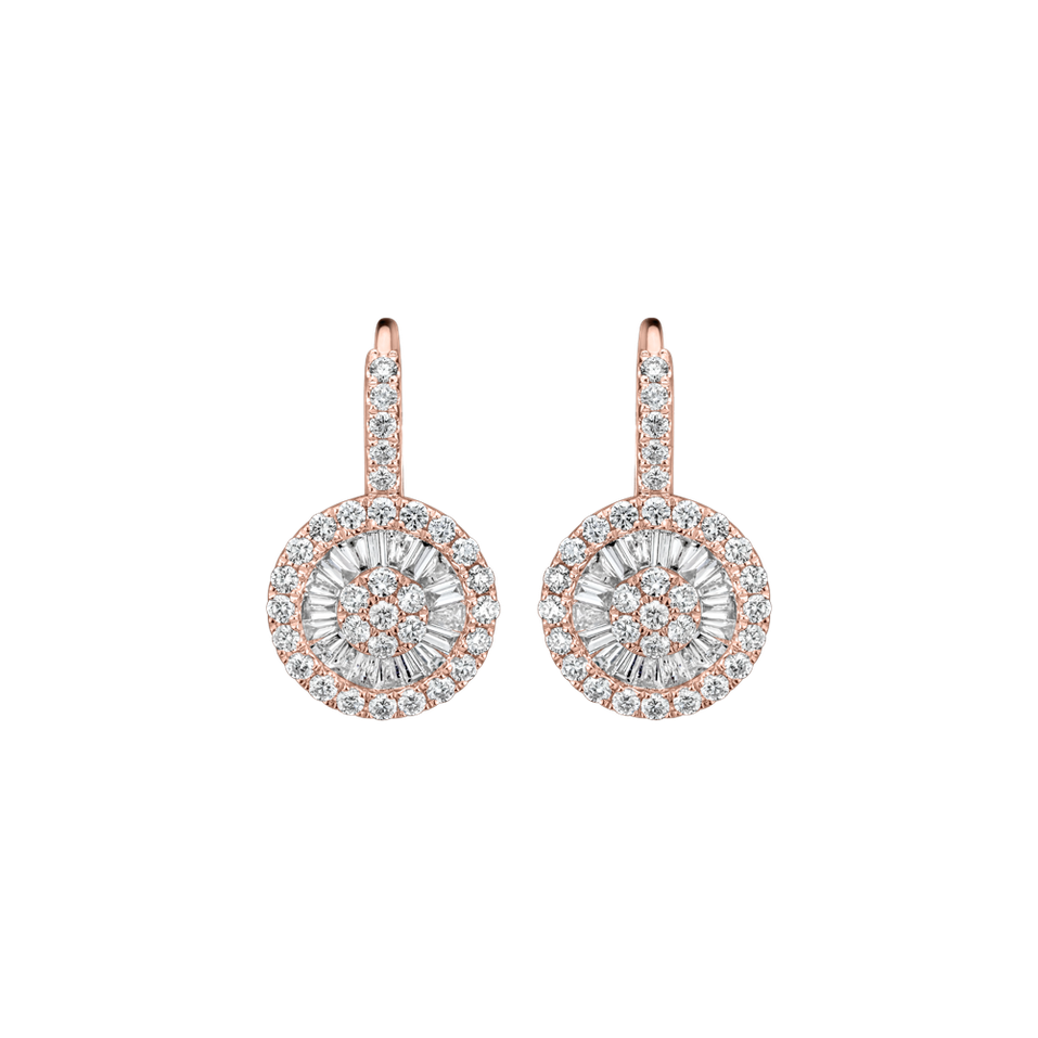 Náušnice s diamanty Sunlight