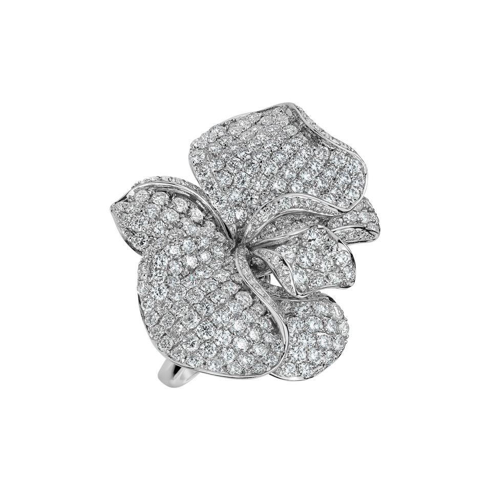 Prsten s diamanty Charming Orchid