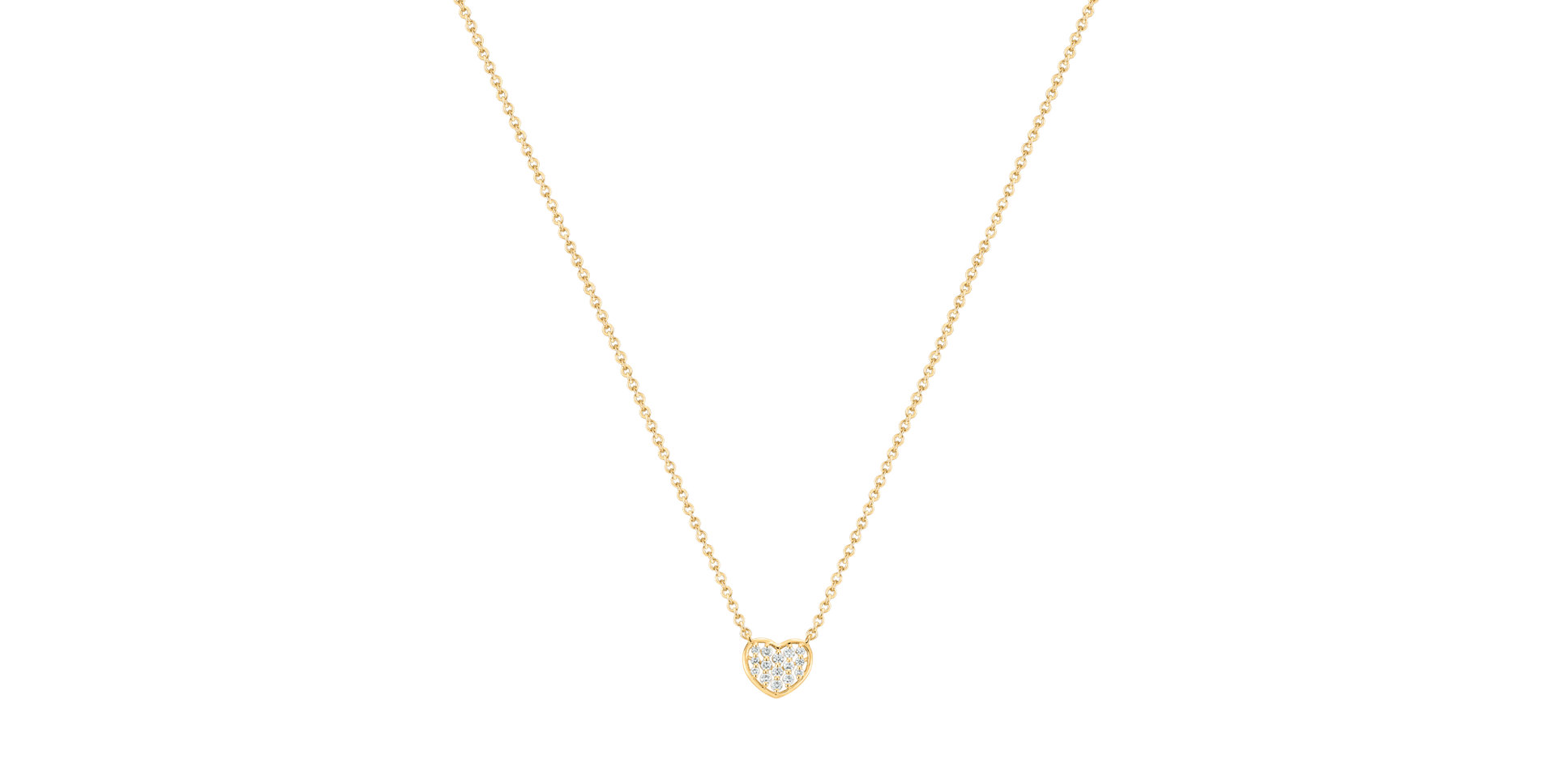 Náhrdelník s diamanty Fairytale Message