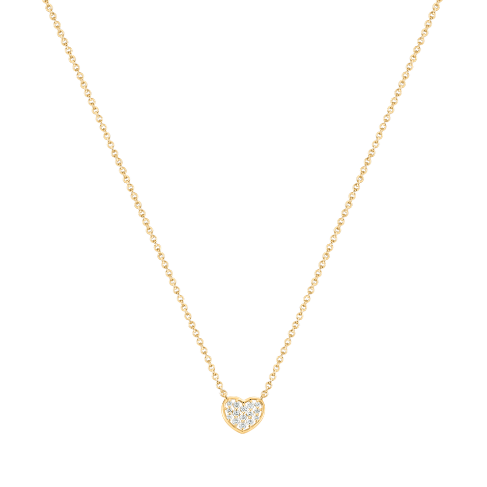 Náhrdelník s diamanty Fairytale Message