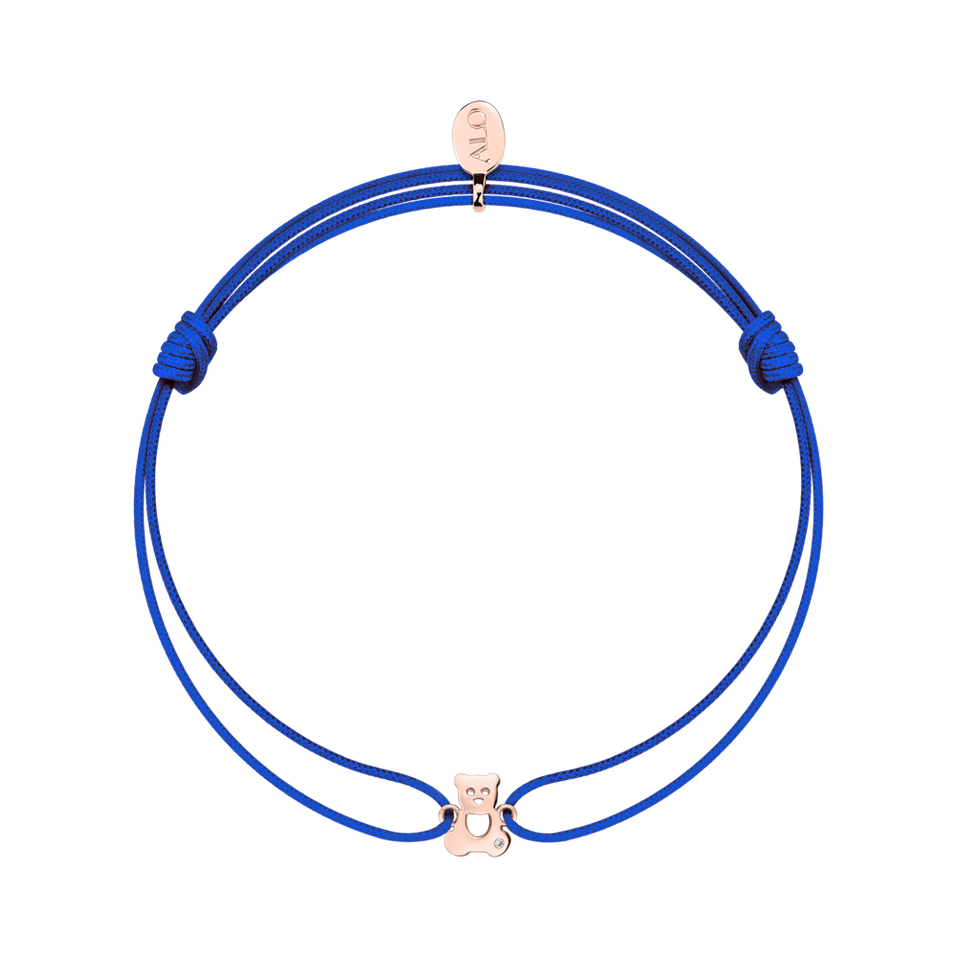 Dětský náramek s diamantem My Teddy Bear