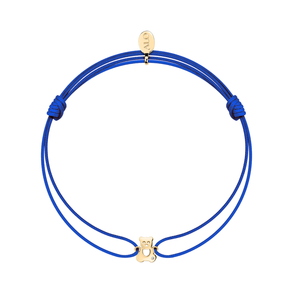 Dětský náramek s diamantem My Teddy Bear