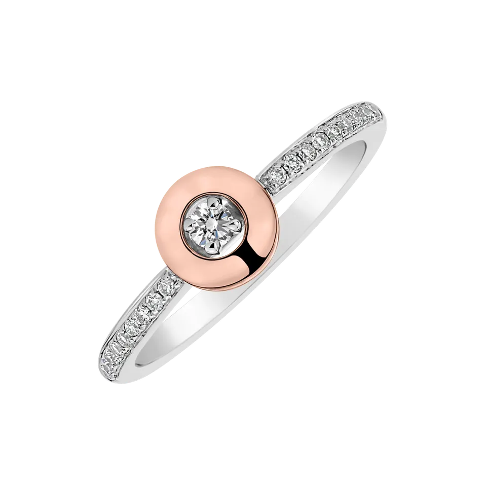 Prsten s diamanty Moon Opus
