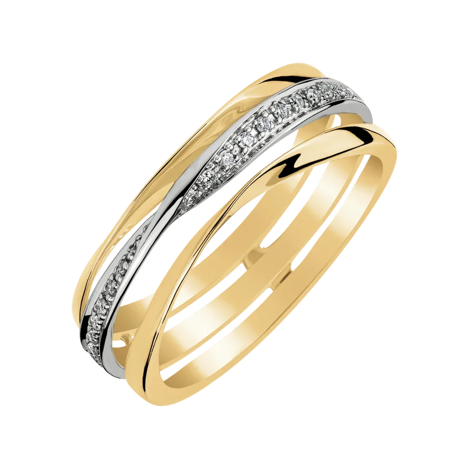 Prsten s diamanty Simply Elegance