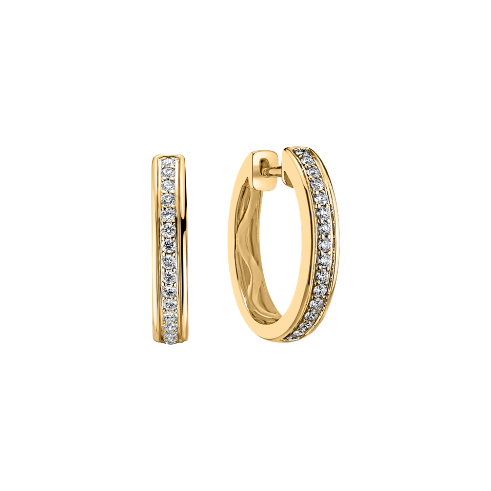 Náušnice s diamanty Royal Hero