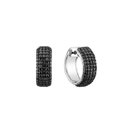 Náušnice s diamanty Luxury Message