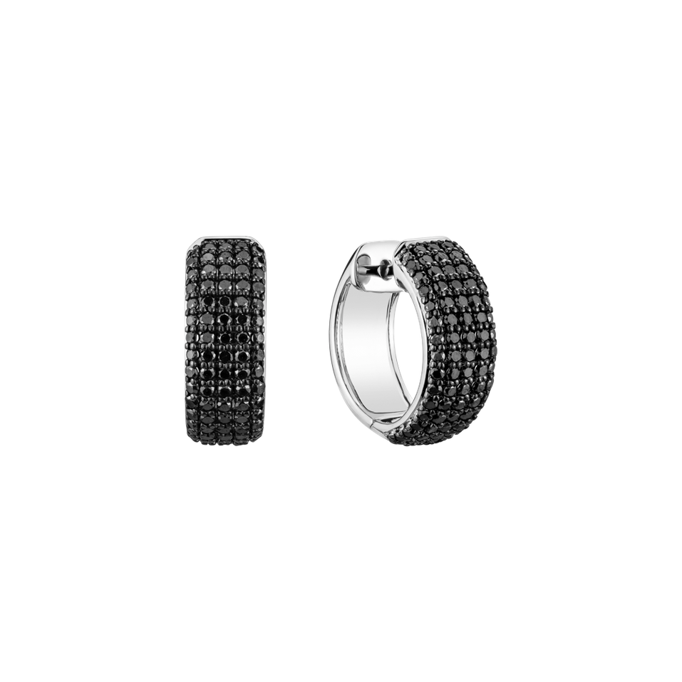Náušnice s diamanty Luxury Message