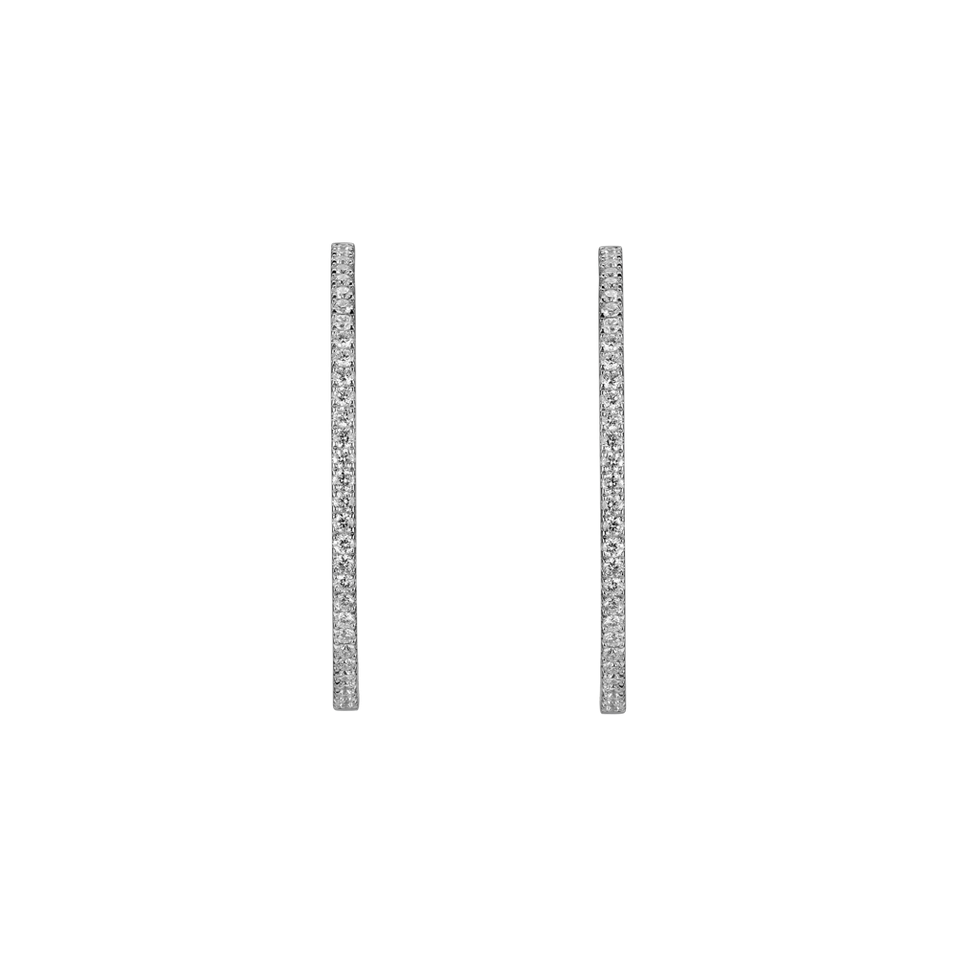 Náušnice s diamanty Personal Sunray