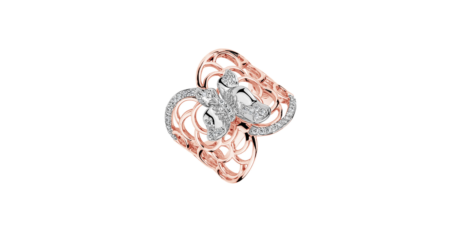 Prsten s diamanty Fantasy Kingdom