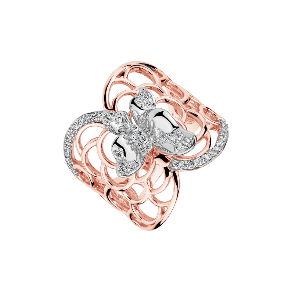 Prsten s diamanty Fantasy Kingdom