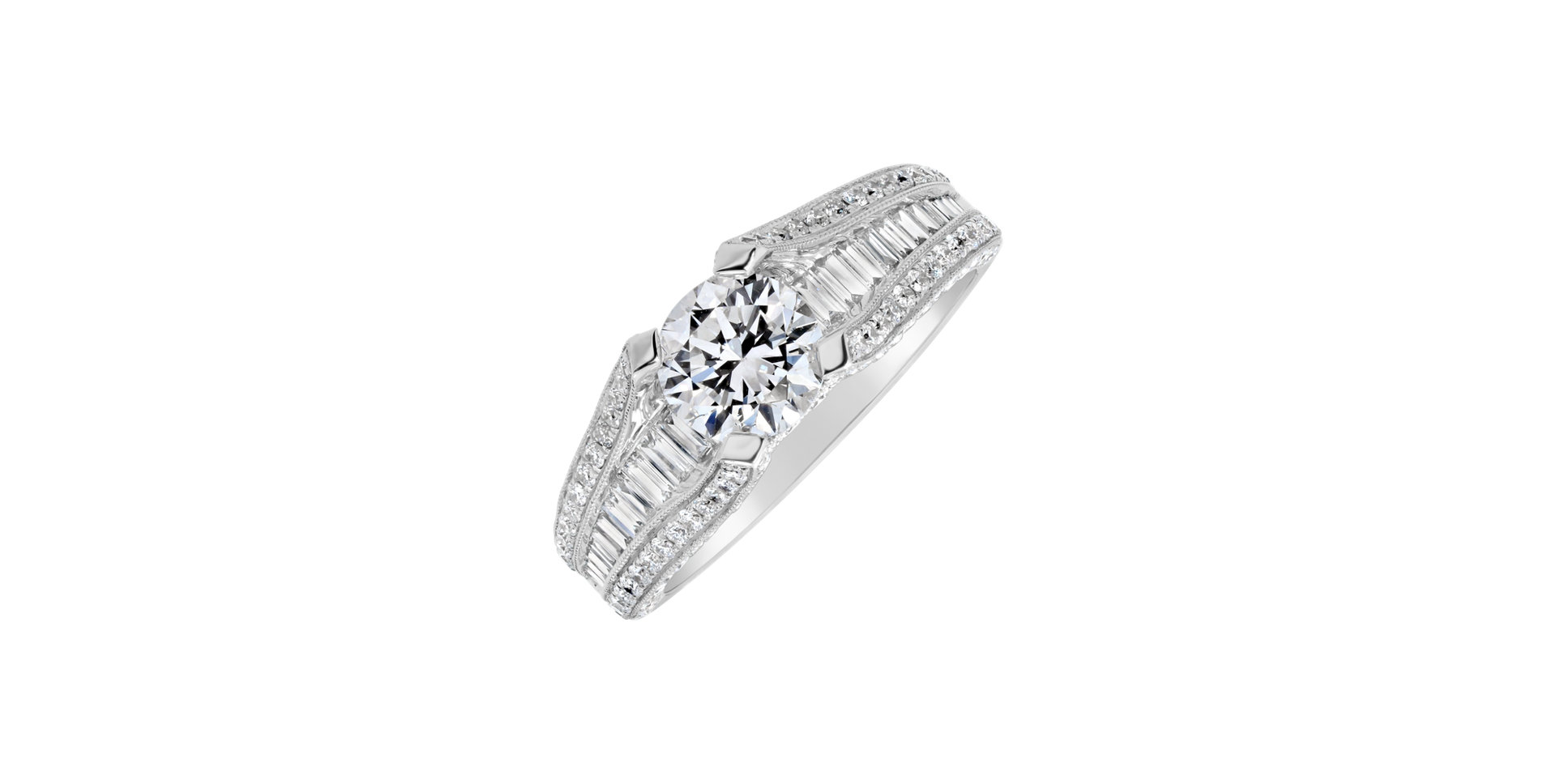 Prsten s diamanty Aureth