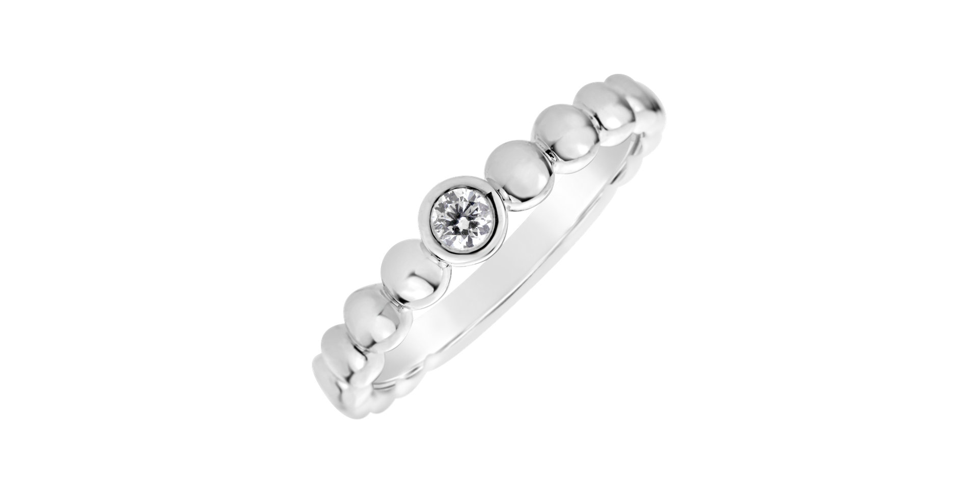 Prsten s diamantem Moonlight Sparkle