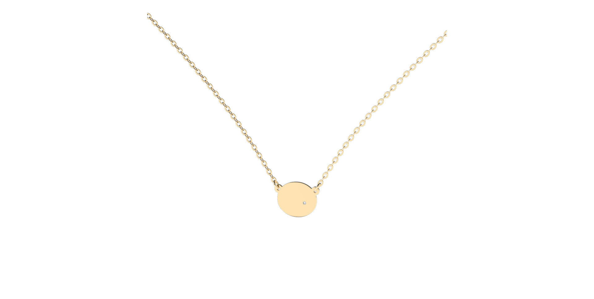 Náhrdelník s diamantem Universe