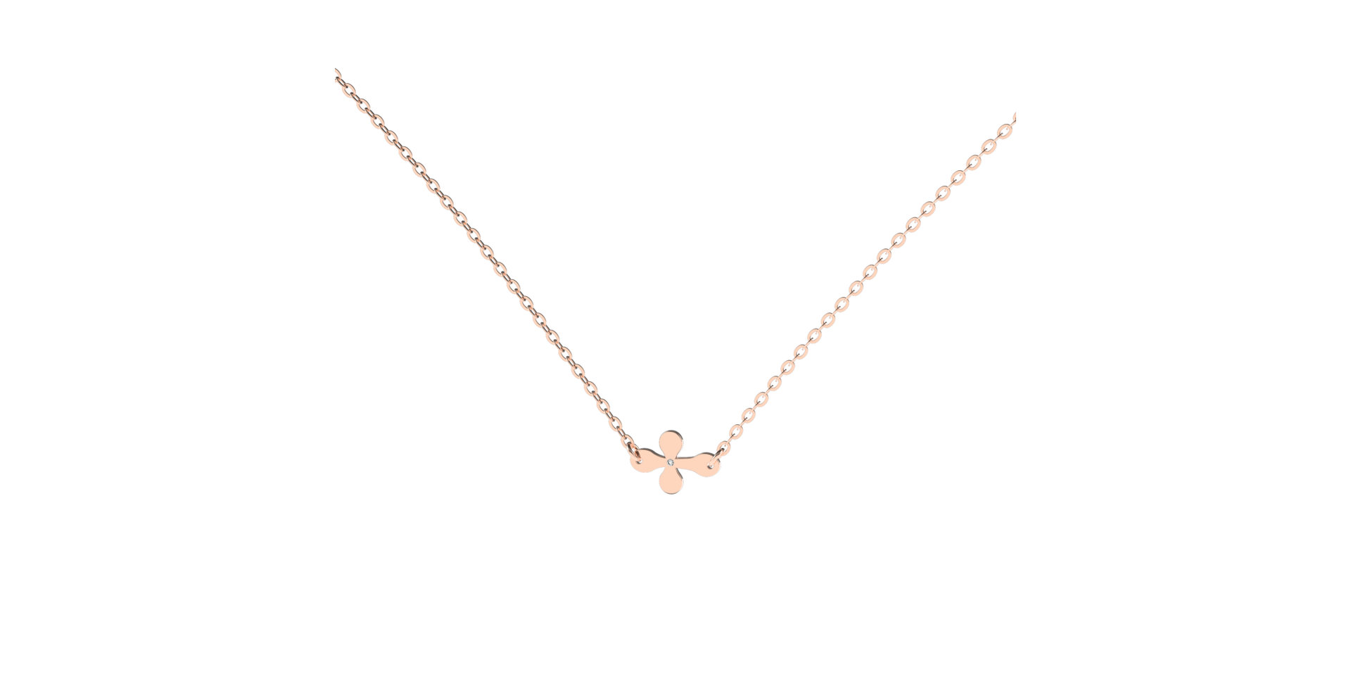 Náhrdelník s diamantem Glamour Treasure